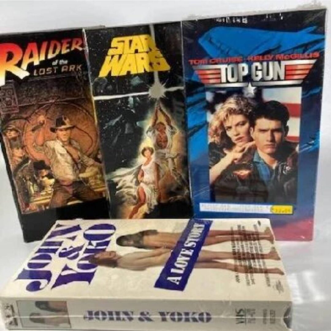 RETRO VHS TAPES