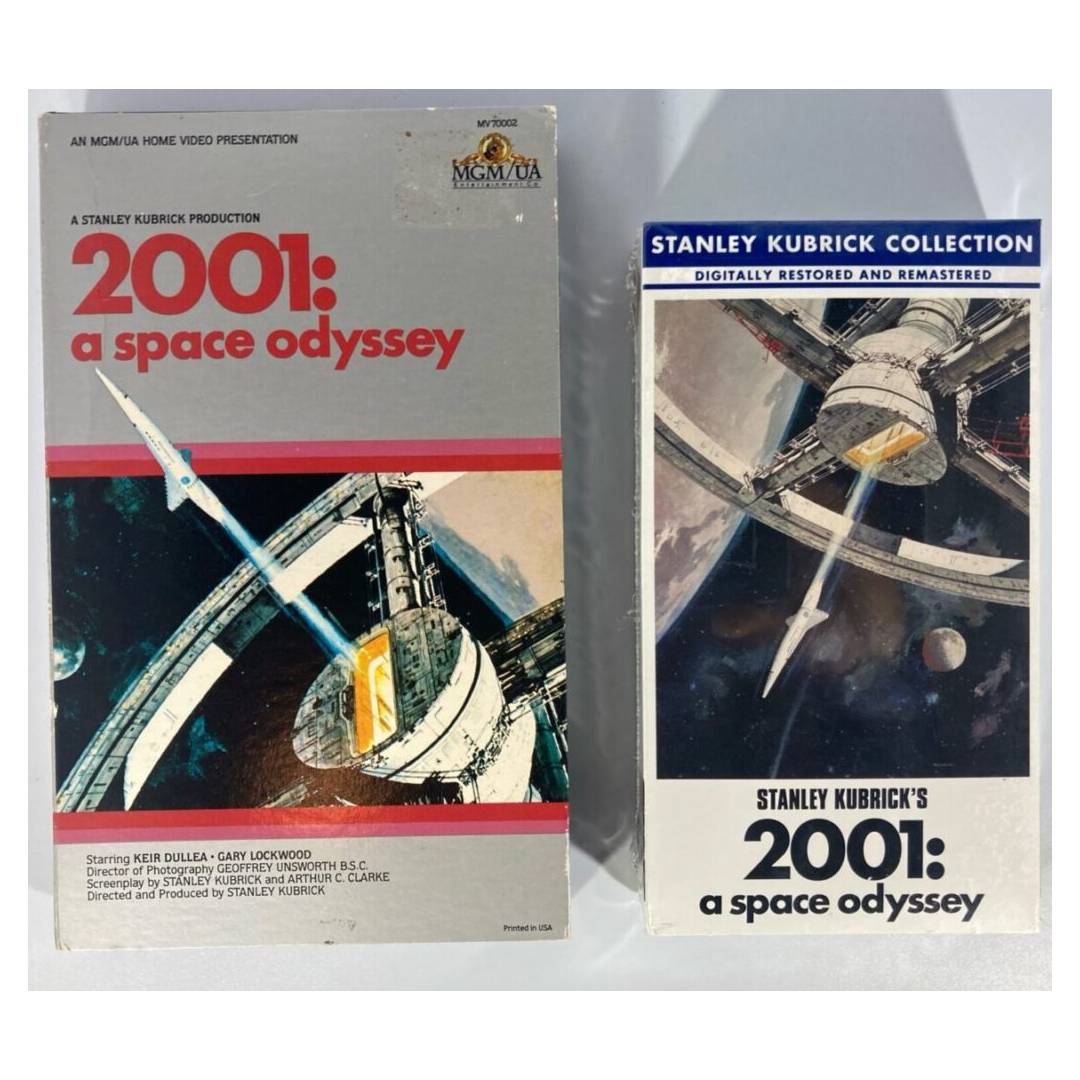 2001 A SPACE ODYSSEY VHS BIG BOX OR LITTLE