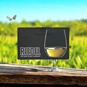 2 RIEDEL VIOGNIER/CHARDONNAY #414/5 H 96 MM 3-7/8" C 320 CCM 11-1/4 OZ. (Quantity 2)