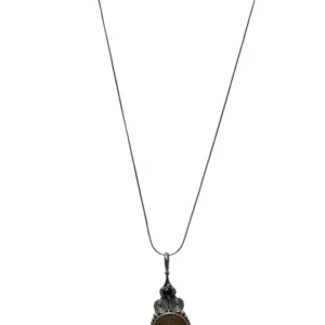 14inch Sterling Silver Chain with Chinese Coin 15.18 Grams Including Coin