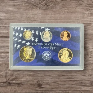 2001 S US Mint Quarters Proof Set