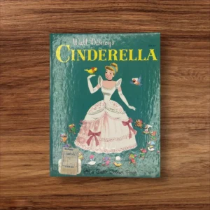 A Little Golden Book Walt Disney's Cinderella 103-51 copyright 1950