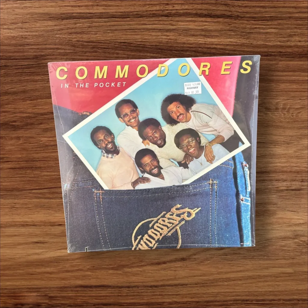 Commodores In The Pocket Motown Lp Sealed New (Cover)