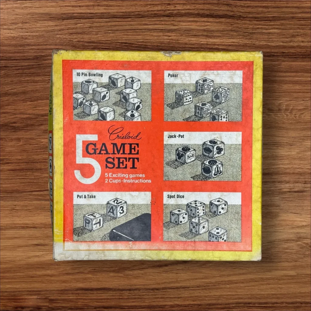 Crisloid 5 Game Set No.335 New (Cover) Damage to Box