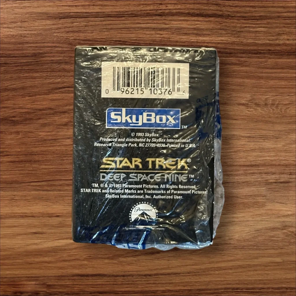 Deep Space Nine Sky Box Sealed (Back)