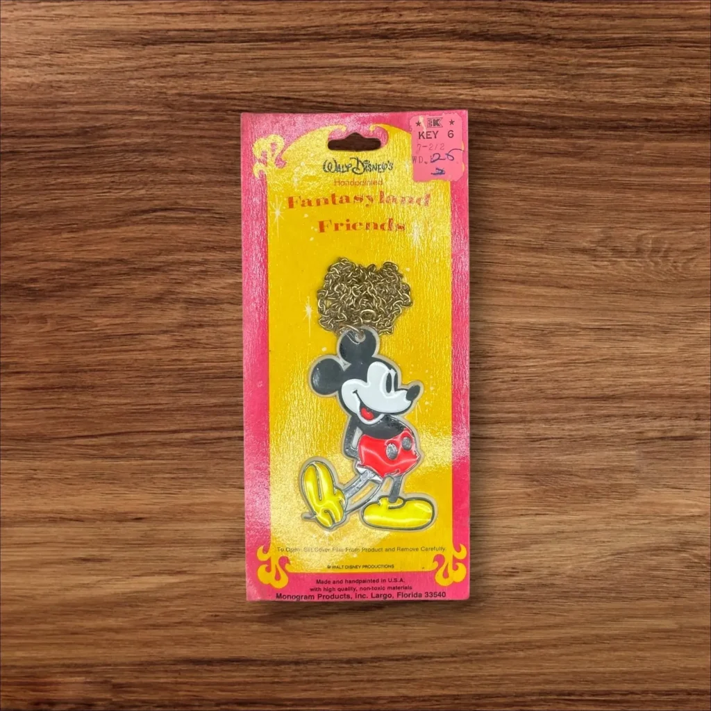 Fantasyland Friends Mickey Mouse Necklace Sealed New (Front)