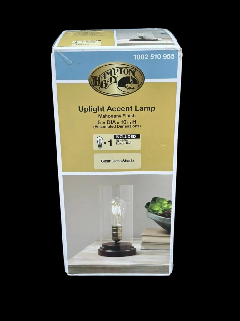 Hampton Bay Accent Lamp New (Front)