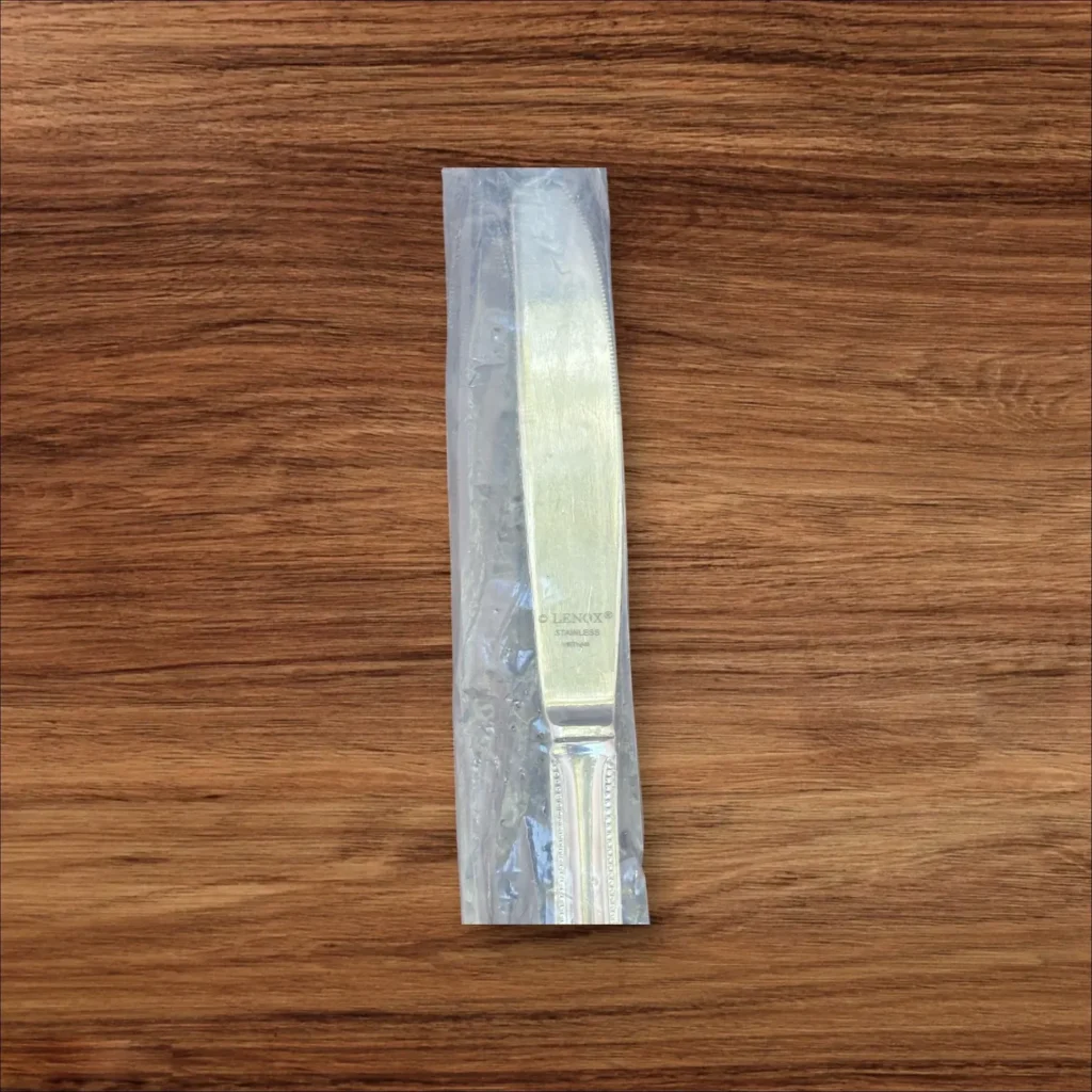 Lenox Portola Butter Knife Label