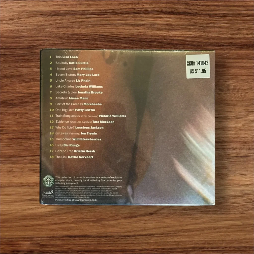 Lilith Fair 98 CD New Sealed (Back)