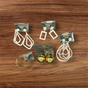 Lot of 5 Coro Jewelry New Old Stock Vintage Earrings