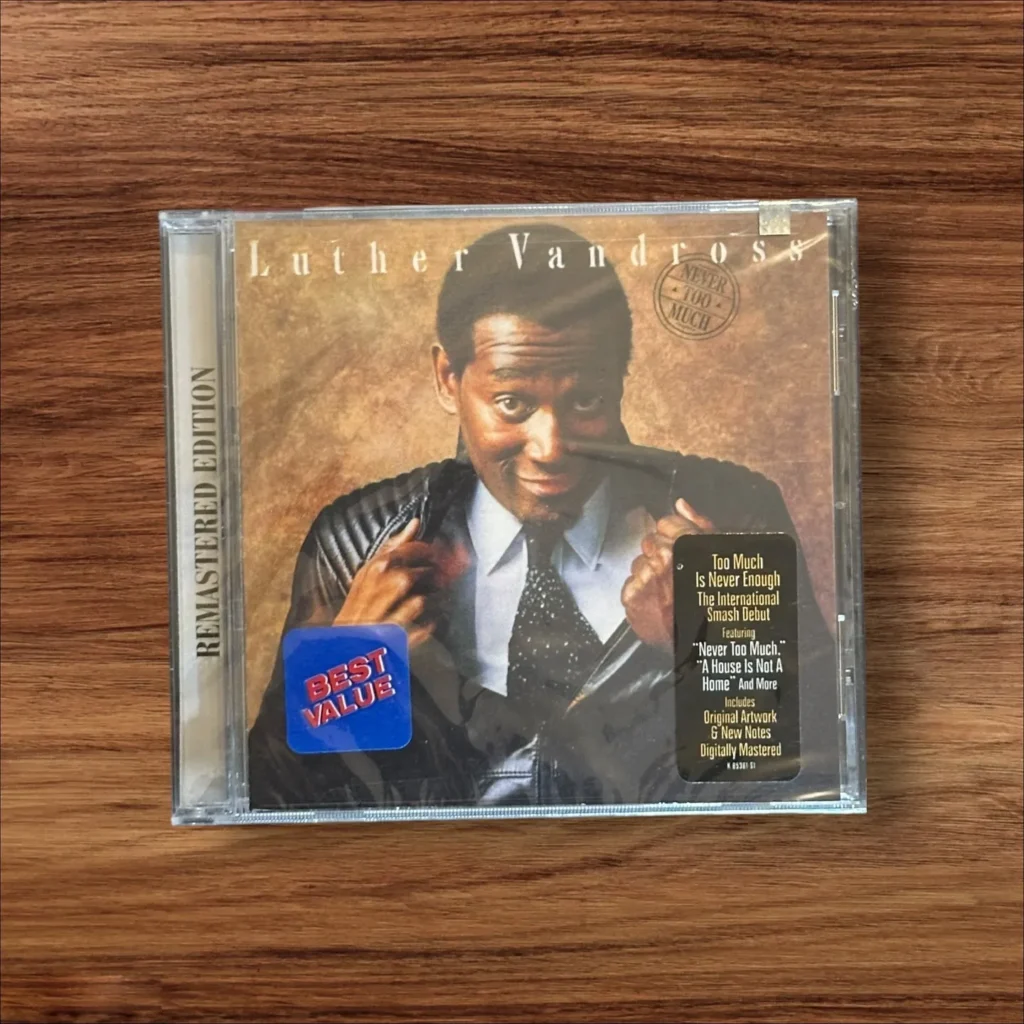 Luther Vandross Remastered Edition CD Sealed New (Cover)