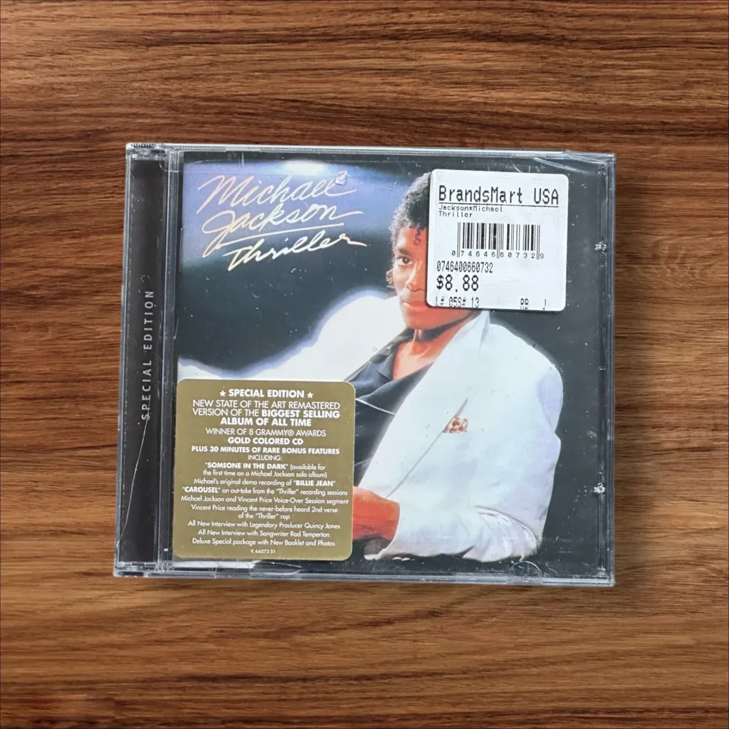 Michael Jackson Thriller Special Edition Sealed CD New (Cover)