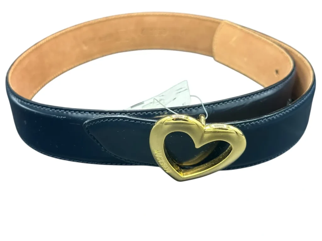 Moschinino Blue Belt Small Heart 401359