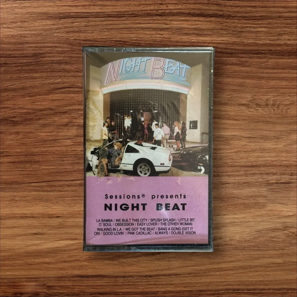 Night Beat Cassette Tape Sealed (Cover)