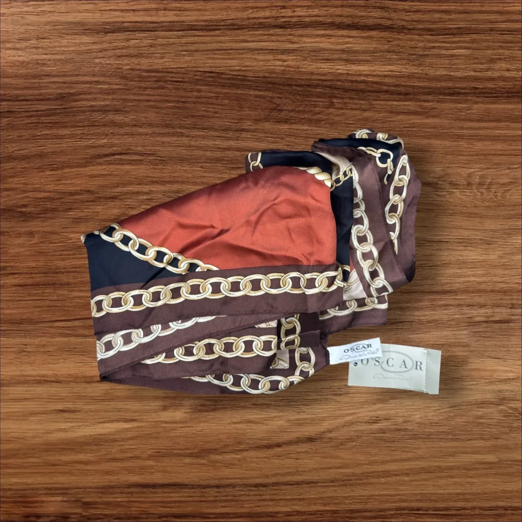 Oscar Vintage Neck Scarf New With Tag