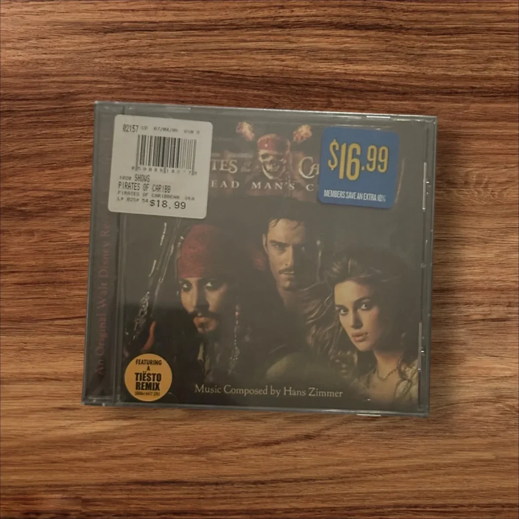 Pirates of Caribbean Dead Mans Chest CD (Front)