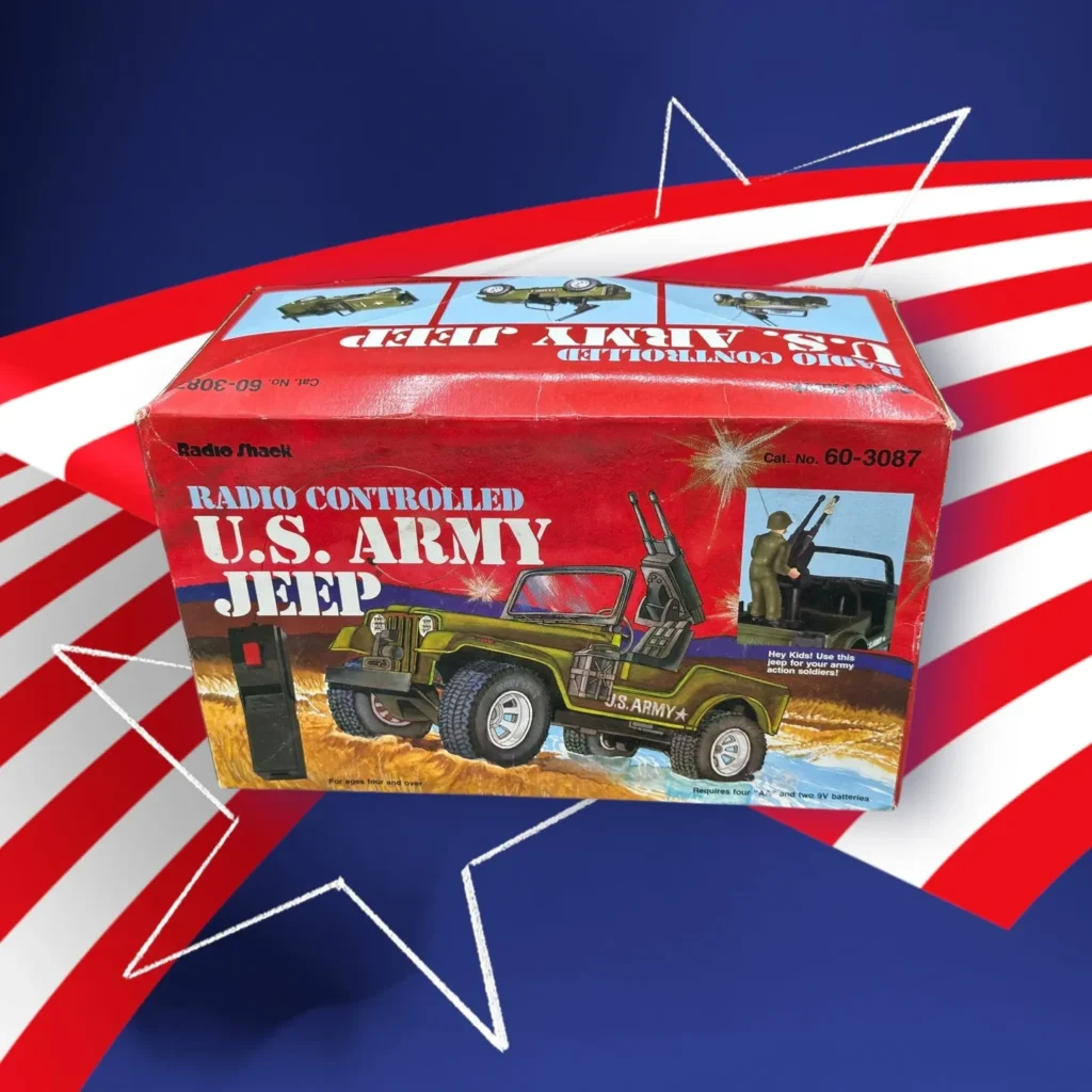 Radio Shack Radio Controlled U.S. ARMY Jeep