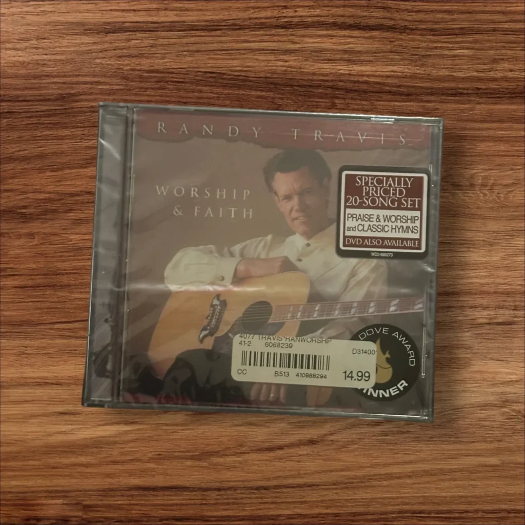Randy Travis Worship & Faith CD Sealed New (Cover)