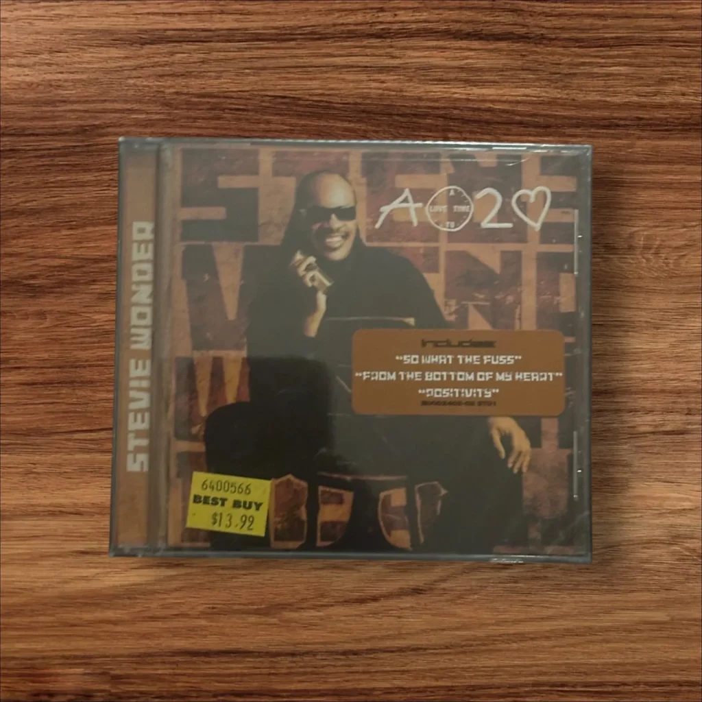 STEVIE WONDER A Time To Love CD New Sealed(Front)