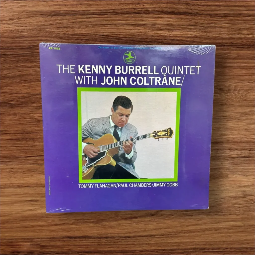The Kenny Burrell Quintet with John Coltrane Prestige Records PR 7532 Sealed (Cover)