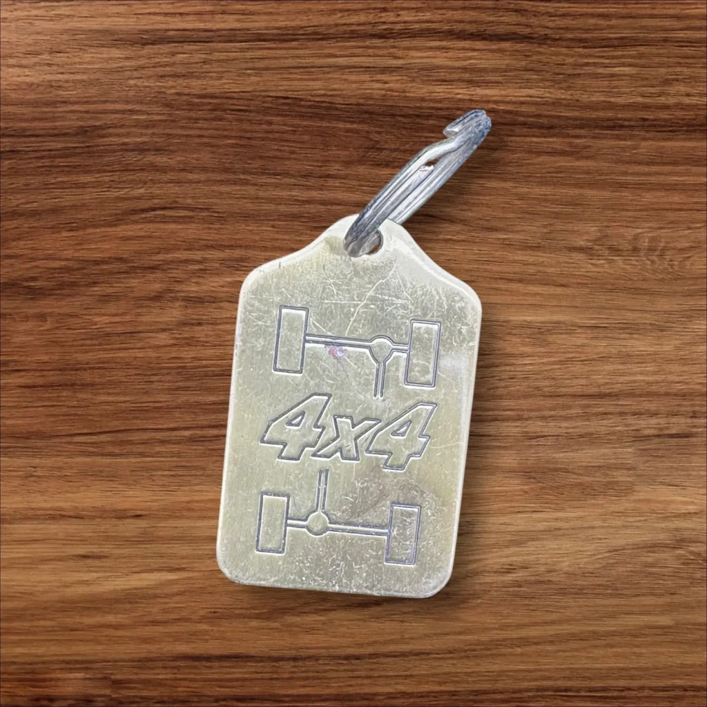 Vintage 4x4 Keyring