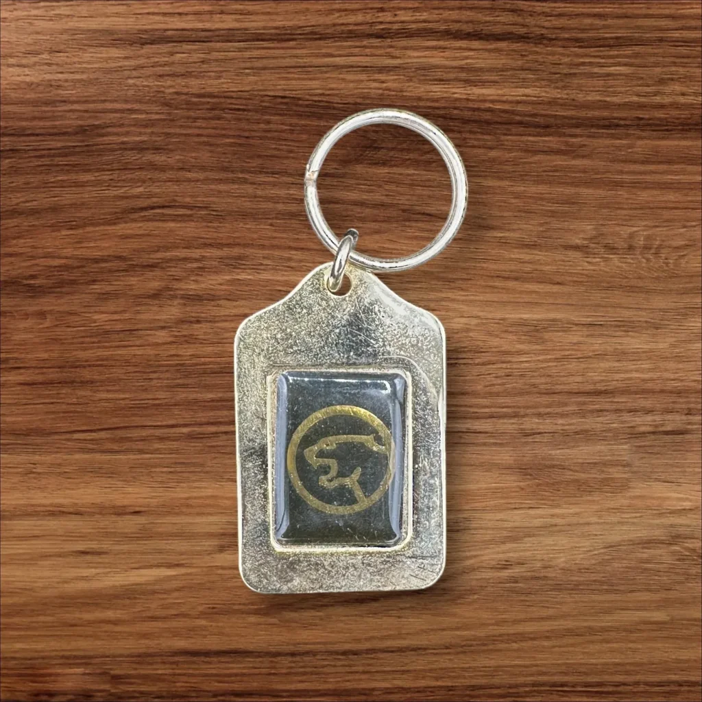 Vintage Cougar Keyring
