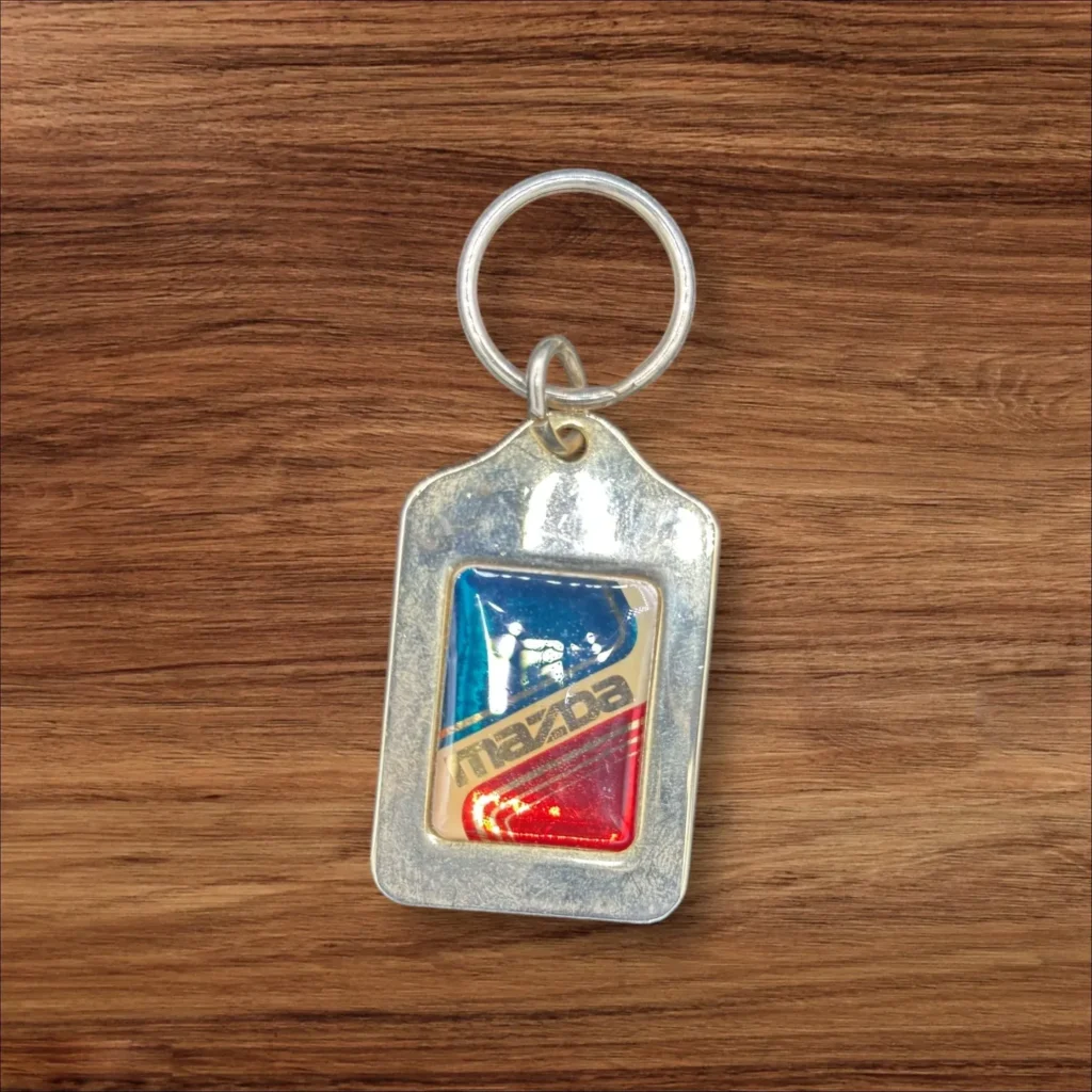 Vintage MAZDA Keyring