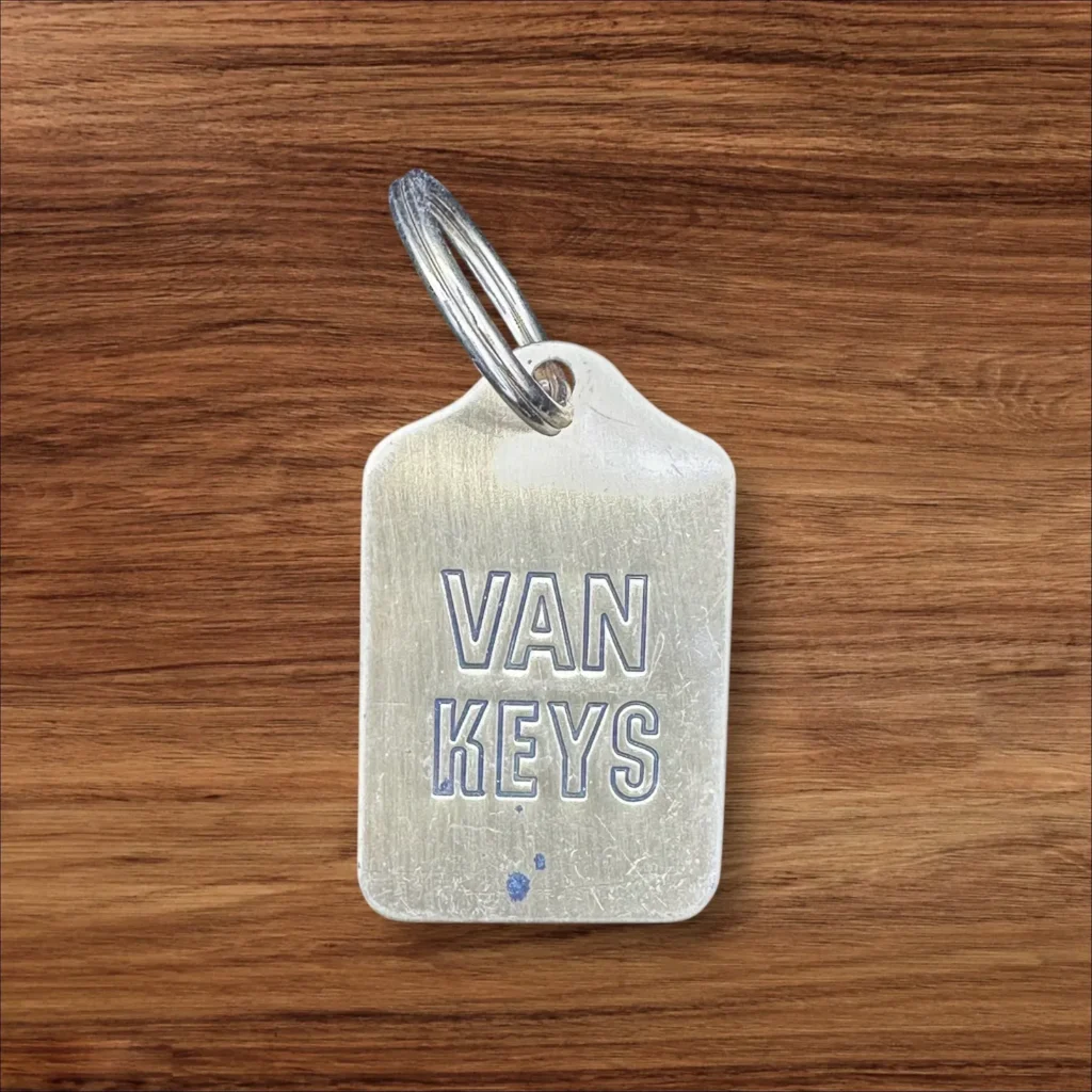 Vintage VAN KEYS Keyring